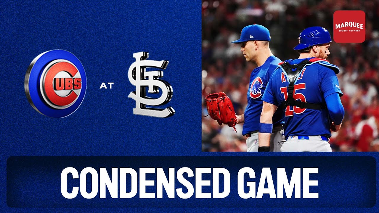 Chicago Cubs vs. St. Louis Cardinals MLB game highlights (August 8