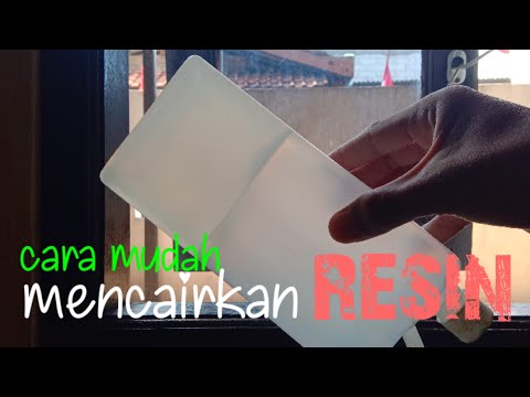 Video: Cara Melarutkan Resin