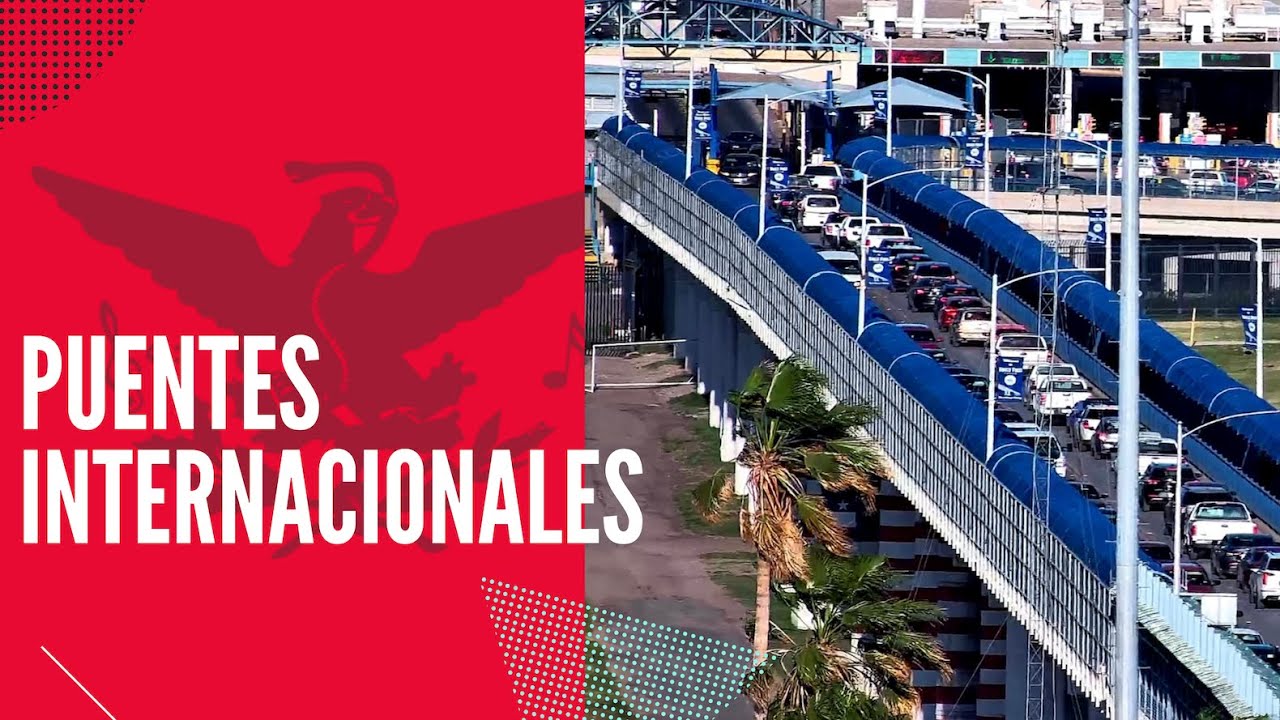 Puentes Internacionales de Piedras Negras, Coahuila y Eagle Pass, Texas.