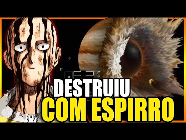 Capítulo 168 de One Punch Man mostra Saitama Destruindo Júpiter com Fã está  um Espirro Finalmente Saitama no nível da Bulma. - iFunny Brazil