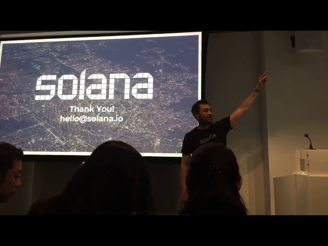 Solana: The World's Fastest Blockchain (elevator pitch at Xoogler Demo Day)