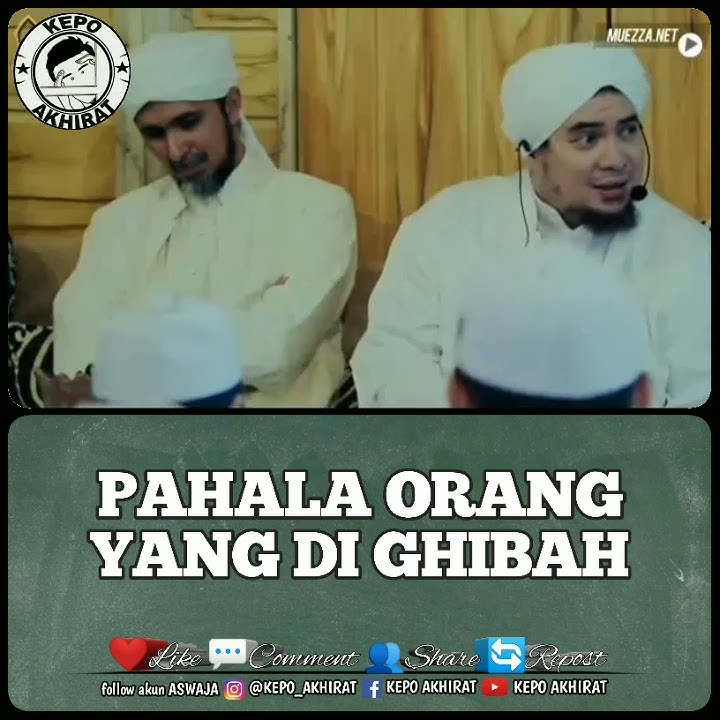Pahala Orang yang di Ghibah - Habib Jindan