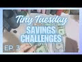 Tiny Tuesdays 3 | Savings Challenges | Saving With $14