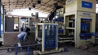 Fully Automatic Fly Ash Brick Plant with Automatic Batching System & Automatic Pallet Stacker