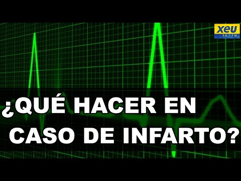 ¿Qué hacer en caso de infarto?