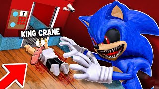 Evil SONIC.EXE but it's SCARY ELEVATOR 2 in ROBLOX!!