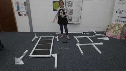 No 1 Little Foot Frame Setup