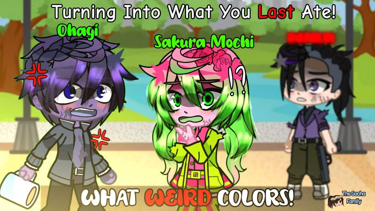 𝙆𝙉𝙔 // 😋Turning Into What You Last Ate!😋 // Gacha Club x Demon Slayer