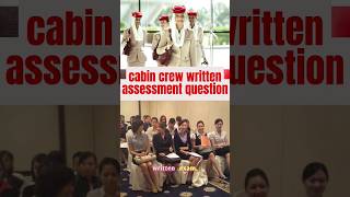 Cabin crew interview written assessment question youtubeshorts interview shorts