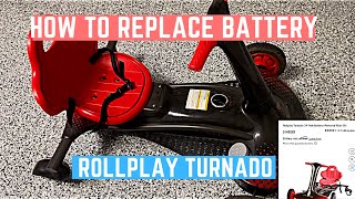 How to Change Batteries on 24v Electric Bike EASY (Rollplay Turnado) by Edward in TX 222 views 7 months ago 3 minutes, 40 seconds