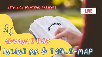 Interview Question || BGP route reflector design best practices || Inline || Table-map ||