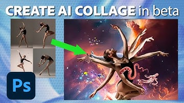 Make Beautiful Collage Art in Photoshop (beta) | 5 Minute Tutorial | Adobe Photoshop
