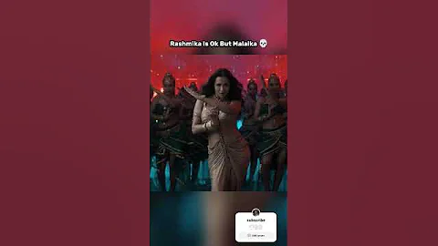 Thamma New Item Song | Poison Baby | Malaika A | Rashmika M #shorts #ytshorts #trending