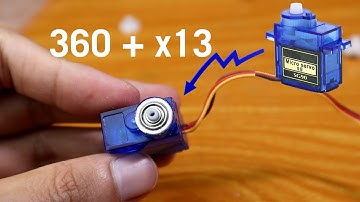 SG90 Servo modified to increase speed