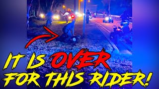 WILD Bikers TROLL The Police And Get ARRESTED - Bikes VS Cops #92