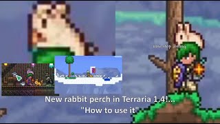 Rabbit perch in Terraria 1.4 is like... (now stop asking...)