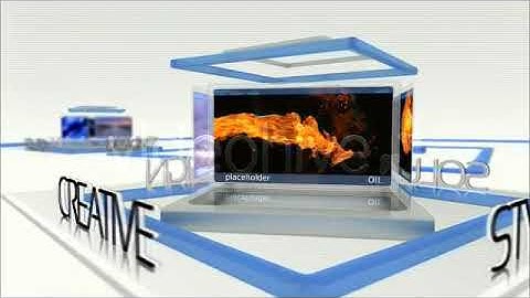 Elegant IT cubes | Video Displays - Envato elements