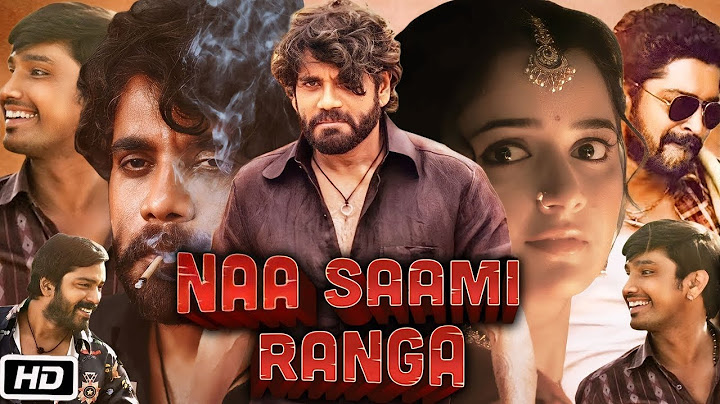 NAA SAAMI RANGA | new movie (2024) Released | full hindi dubbed action movie