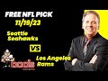 NFL Picks - Seattle Seahawks vs Los Angeles Rams Prediction, 11/19/2023 Week 11 NFL Free Picks