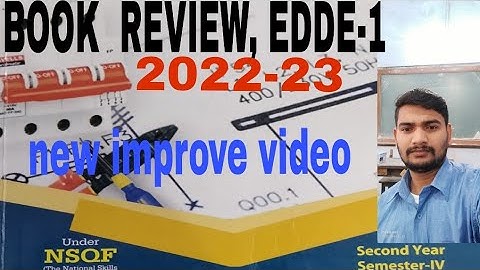 EDDE-1 Book review video