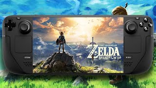 Breath of the wild in yuzu is great and completely playable (by my  standards) : r/SteamDeckEmu