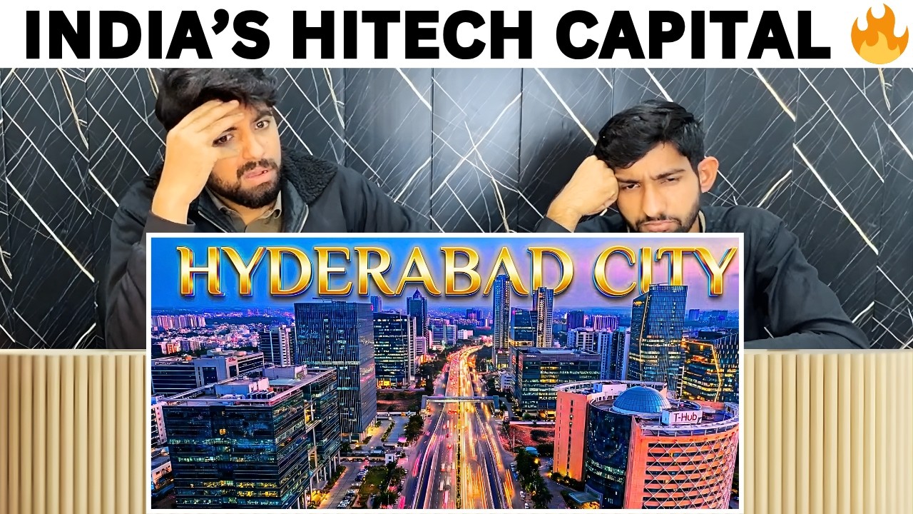 Reaction On Hyderabad 2025 | भारत का Smartest & Fastest City | Pakistani Reaction 🔥