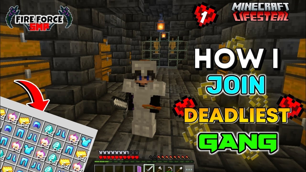 HOW I JOIN DEADLIEST GANG IN FIRST EPISODE OF FIRE FORCE SMP @RobinBoi ...