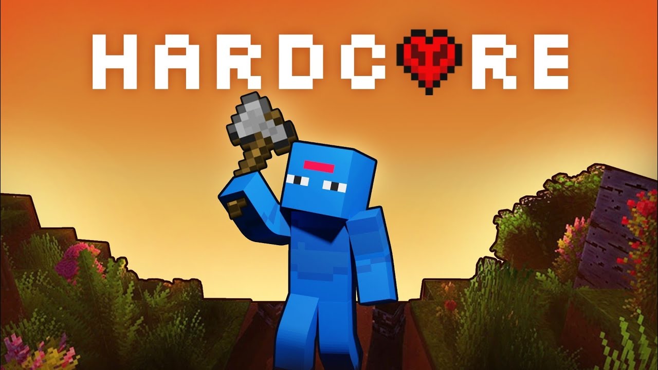 A Noob FAILS at Hardcore Minecraft!