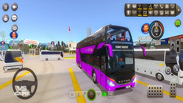 Pink Bus Setra Double Decker Drive - Bus Simulator Ultimate