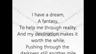 Abba- I Have A Dream Lyrics
