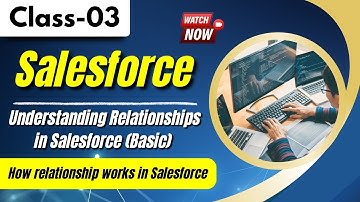 Understanding Relationships in Salesforce (Basic) | How relationship works in Salesforce | Class 03