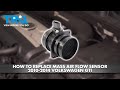 How to Replace Mass Air Flow Sensor 2010-2014 Volkswagen GTI