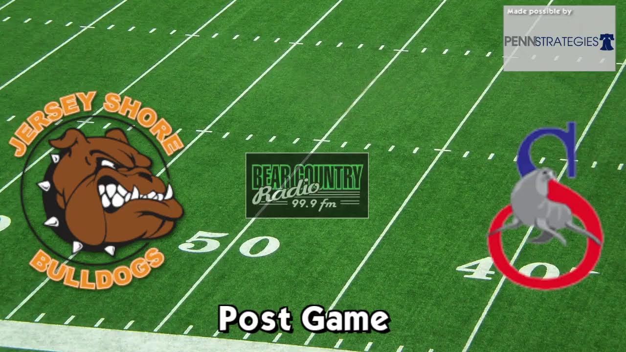Jersey Shore Football vs Selinsgrove YouTube