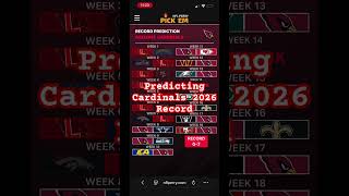 Predicting the Cardinals Record