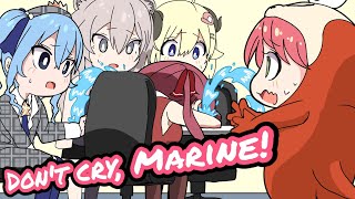 Don't cry, Marine!【Hololive Animation｜Eng sub】【HoushouMarine】