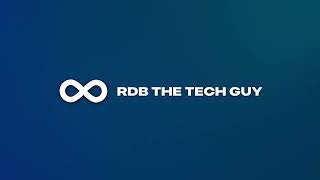 Rdb The Tech Guy 2025 New Intro