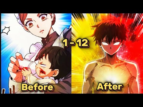 [1-12] Reborn as a Baby, He Gets The Dragon's Power | Manhwa Recap ...