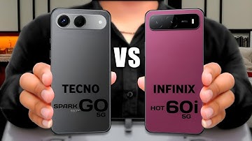 Tecno Spark Go 5G Vs Infinix Hot 60i 5G    Full Comparison ⚡