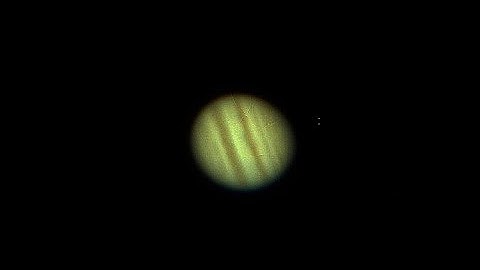 Jupiter captured on Celeston NexImage 5 camera
