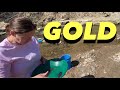 Makro nokta gold kruzer  - sluicing for gold