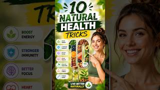 10 Natural Health Tricks Everyone Should Know #shorts