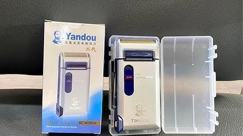Máy Cạo Râu Yandou Giá Rẻ Chỉ 150k – Máy Cạo Râu Tốt Nhất Hiện Nay