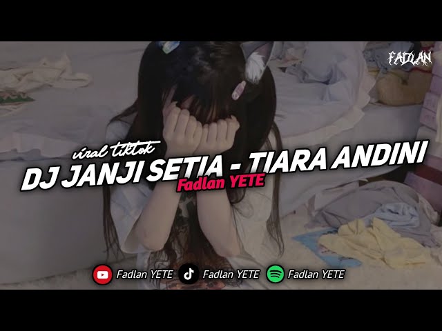 DJ JANJI SETIA - TIARA ANDINI FULL SONG MENGKANE TERBARU 2023 Fadlan YETE class=