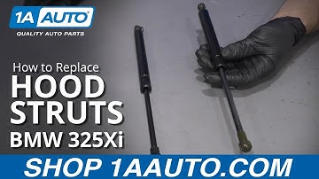 How to Replace Hood Struts 01-05 BMW 325Xi