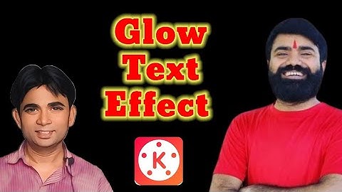 Kinemaster Video Editing Tutorial in Hindi // Glow Outline kaise lgaye @YoutubeWaleBaba86