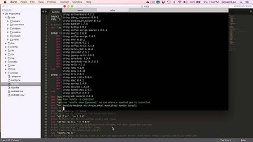 Ruby on Rails Tutorial 01   Gemfile and Bundle
