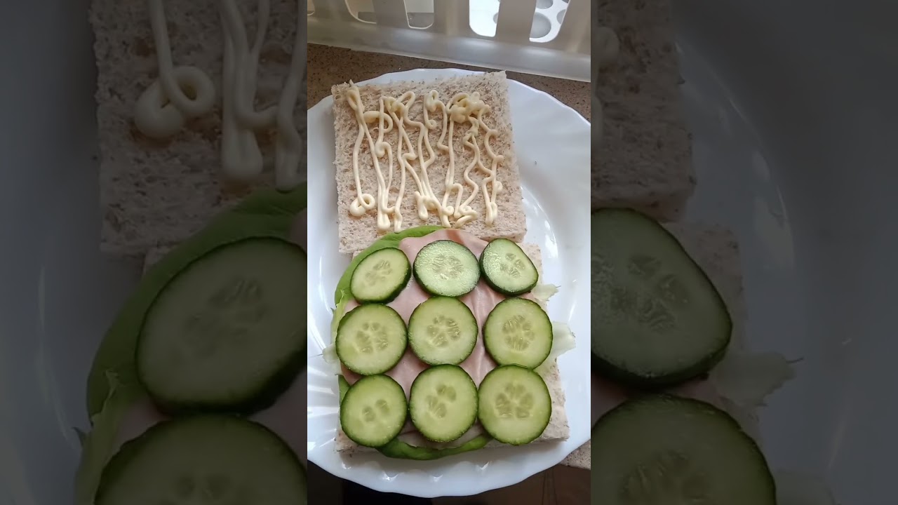 Breakfast ..simple sandwich 😋😍🙏      