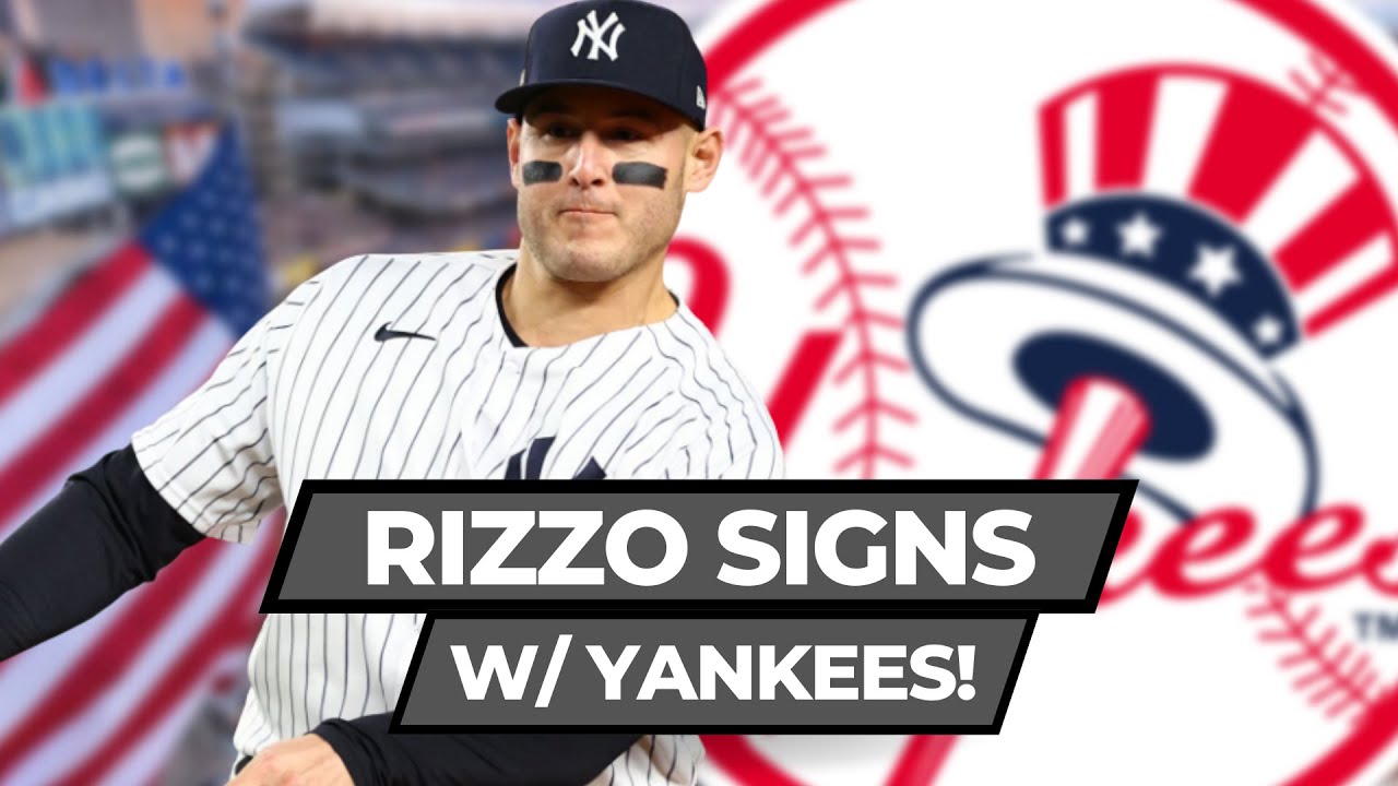 Yankees Sign Anthony Rizzo To A Multi Year Contract! New York Yankees