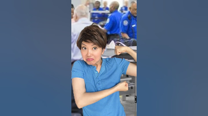 ASIAN MOM CAUSES TROUBLE AT SECURITY AT THE AIRPORT 😭