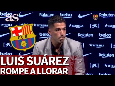 No pudo ni arrancar: Luis Suárez se derrumbó antes de comenzar a hablar | Diario AS
